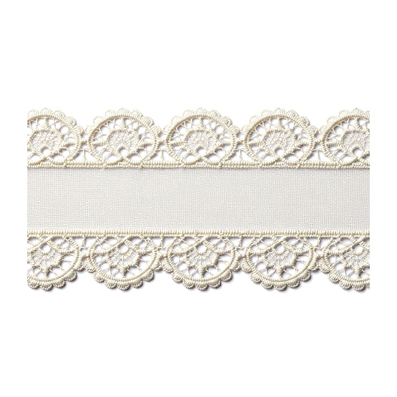 Iron On Patch - Vinile Termotrasferibile Vintage con Motivo Pizzo,