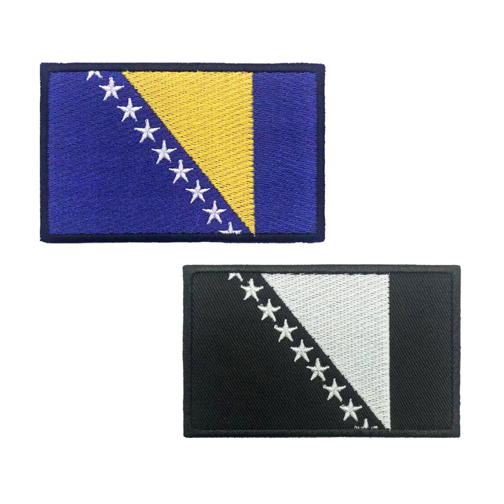 Velcro Sew On - 1PC Bandiera della Bosnia ed Erzegovina
