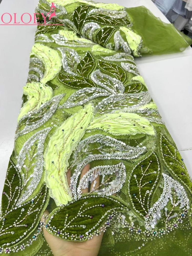 Sewing Velvet Fabric - OLOEY Tessuto di Lusso Africano con