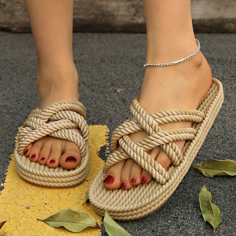 2025 Sandali in corda di canap - Elastic Waistband Roll recensione e prezzo
