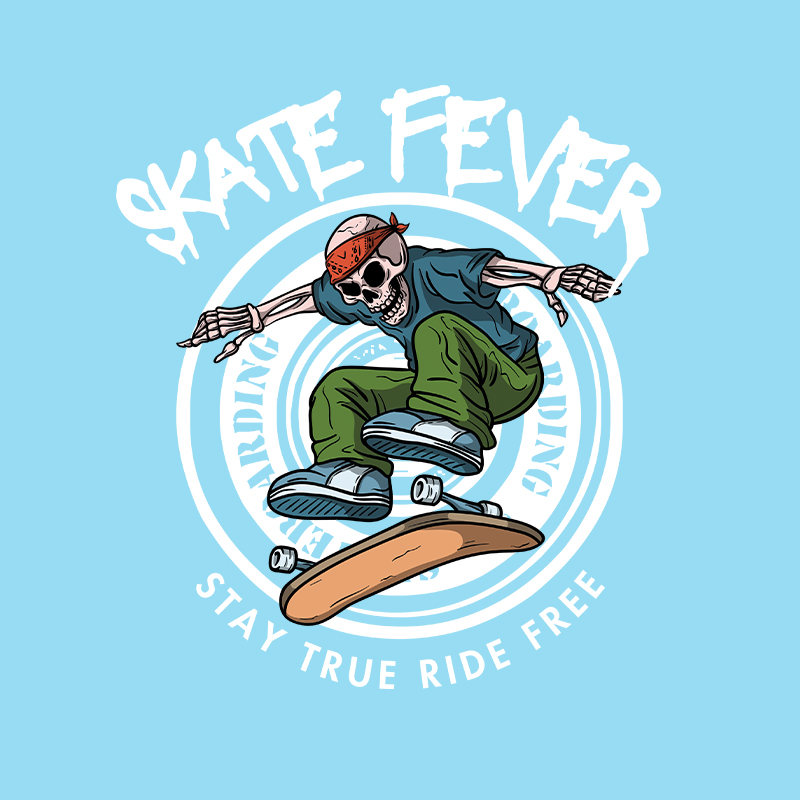 Cool skeleton playing skateboa - Iron On Patch recensione e prezzo