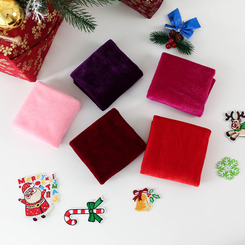 5 pz 50x50cm tessuto di vellut - Sewing Velvet Fabric recensione e prezzo