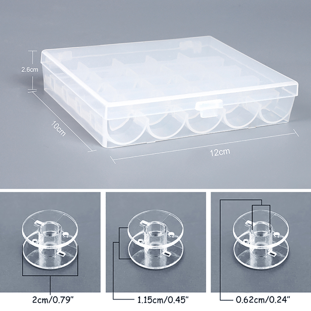 25 pz/set fili di plastica bob - Bobbin Organizer Box recensione e prezzo