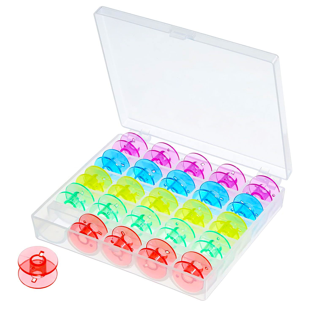25 pz/set fili di plastica bob - Bobbin Organizer Box recensione e prezzo