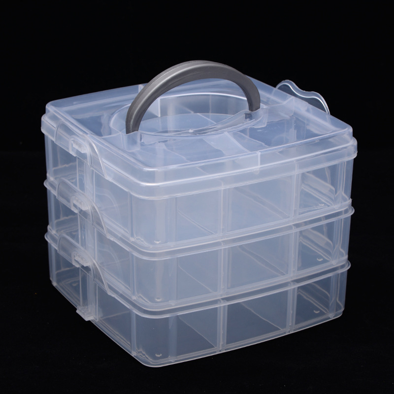 3 strati 18 scomparti scatola  - Bobbin Organizer Box recensione e prezzo