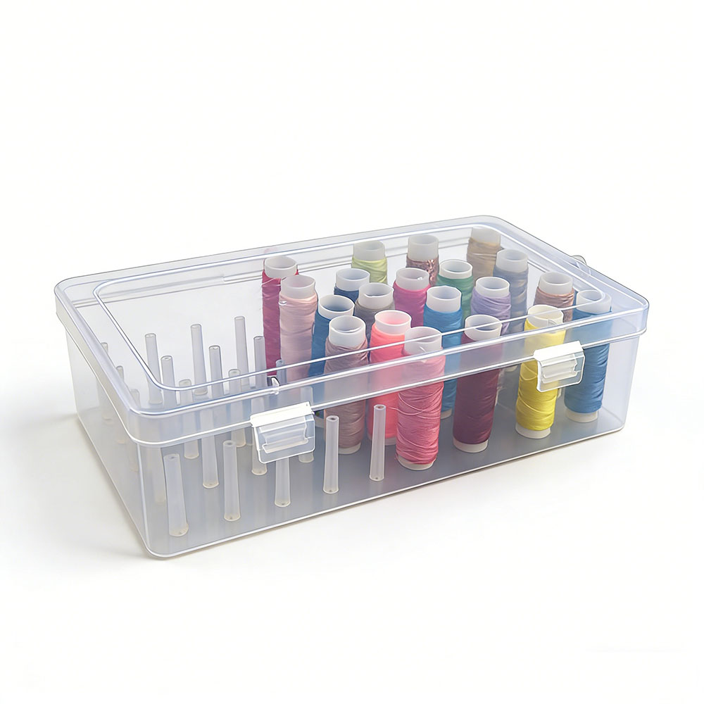 Nuova scatola per fili da cuci - Bobbin Organizer Box recensione e prezzo