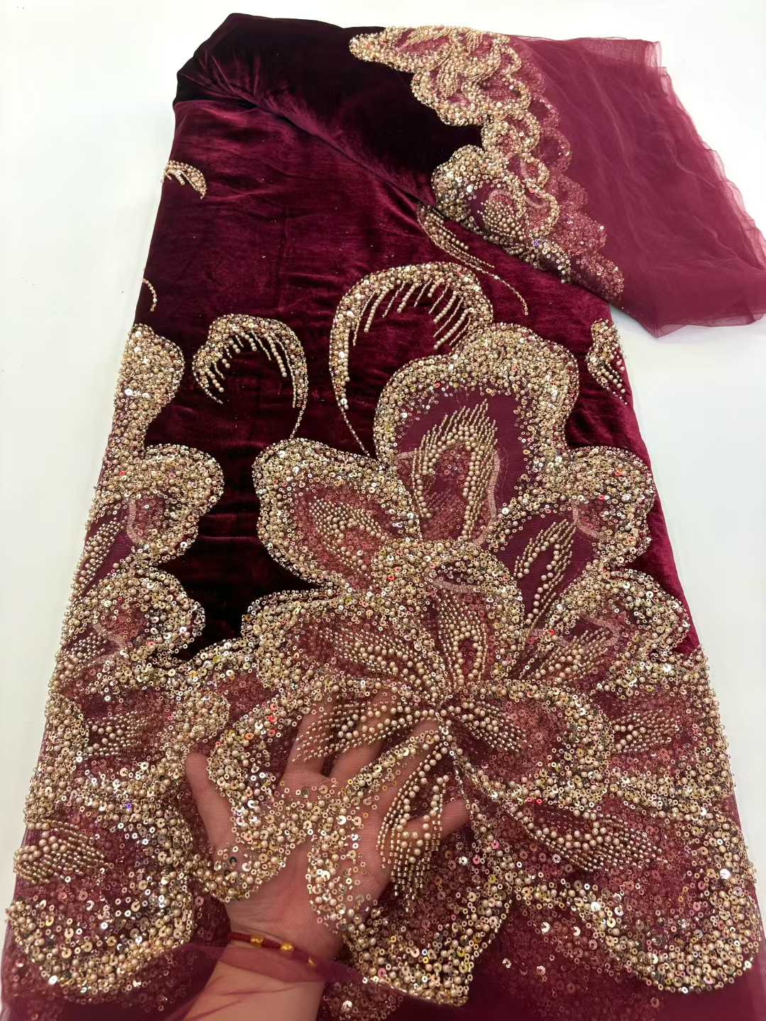 Tessuto di pizzo pesante con p - Sewing Velvet Fabric recensione e prezzo