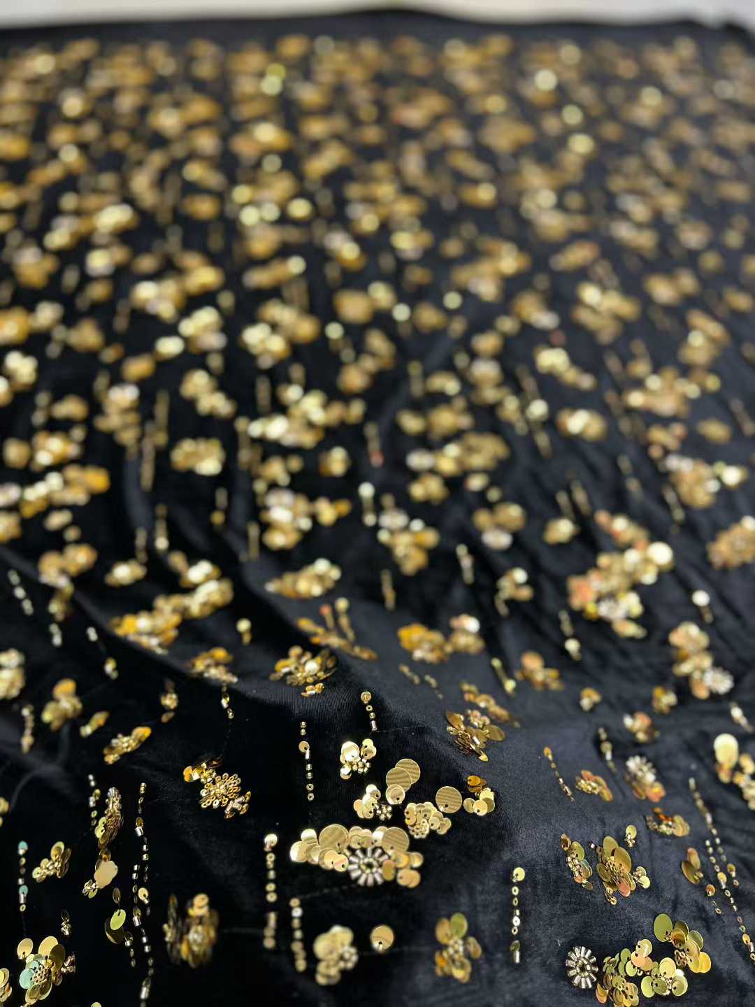 Paillettes africane Tessuto di - Sewing Velvet Fabric recensione e prezzo