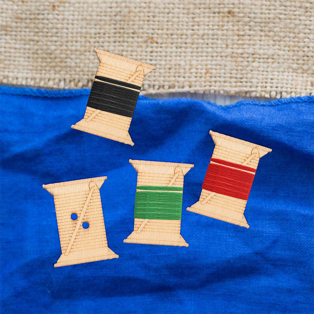 100 Pezzi Bobine in Legno per  - Bobbin Organizer Box recensione e prezzo