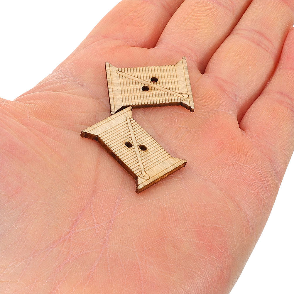 100 Pezzi Bobine in Legno per  - Bobbin Organizer Box recensione e prezzo