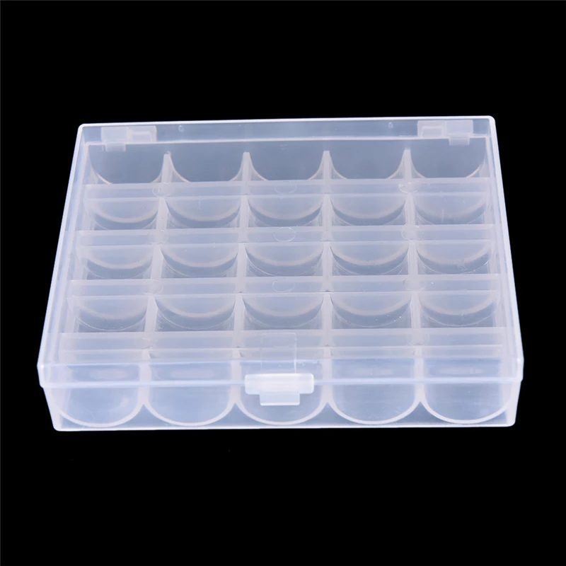 25 bobine bobine vuote custodi - Bobbin Organizer Box recensione e prezzo