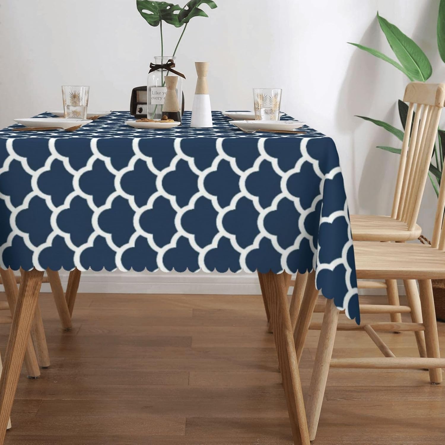 Tovaglia Blu Navy con Motivo a - Century Textile & Sewing Supply Avenue C North Saskatoon Sk recensione e prezzo