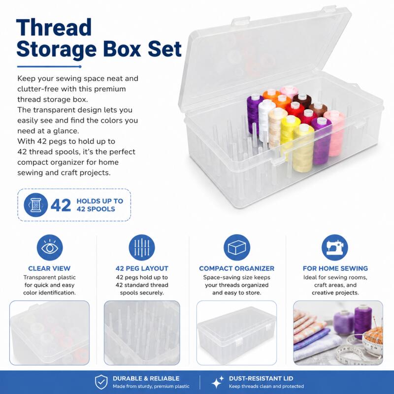 Scatola Porta Fili da Cucito c - Bobbin Organizer Box recensione e prezzo