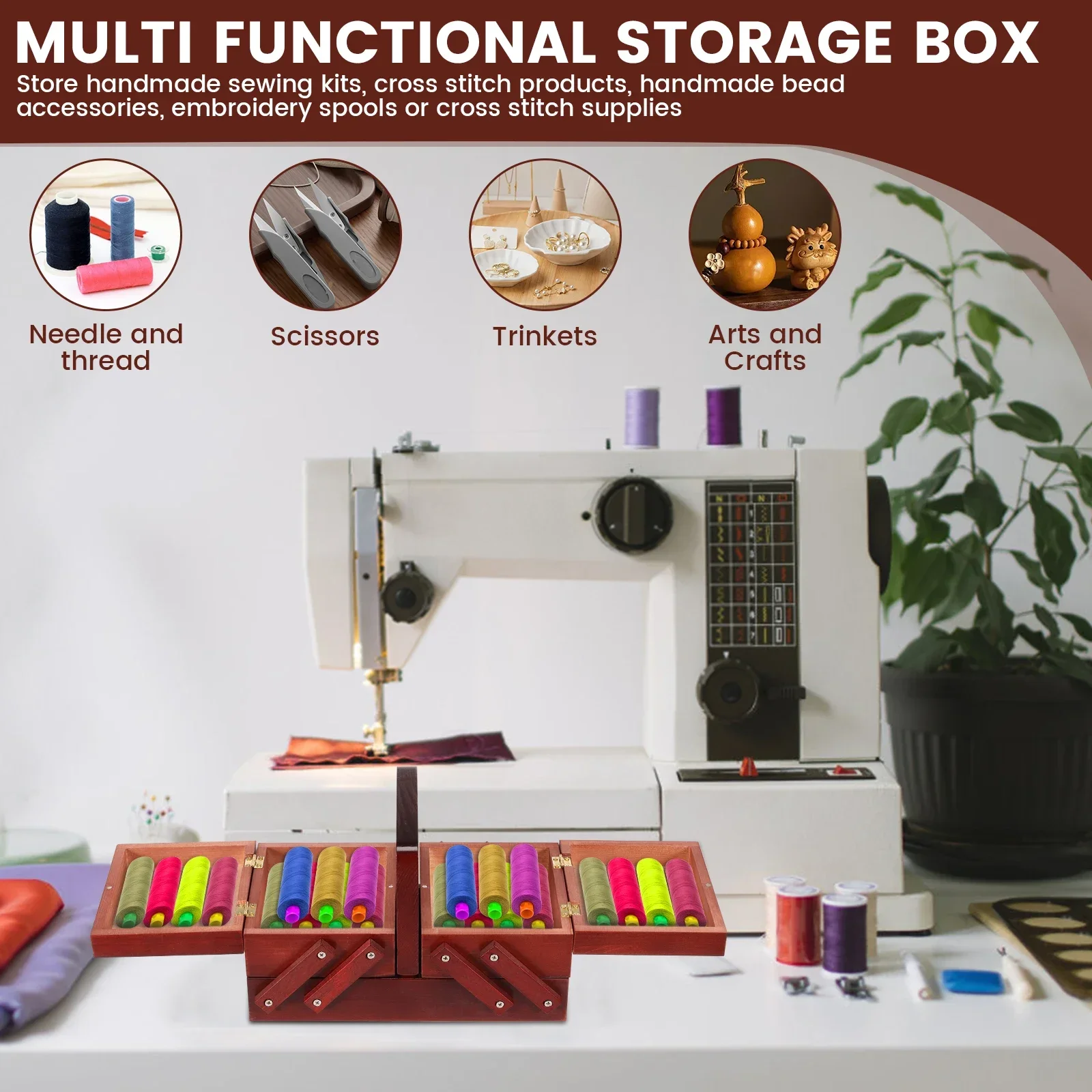 Scatola Espandibile per Fili d - Bobbin Organizer Box recensione e prezzo