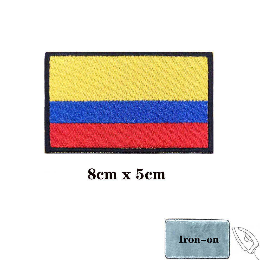 Bandiera della Colombia Toppe  - Velcro Sew On recensione e prezzo