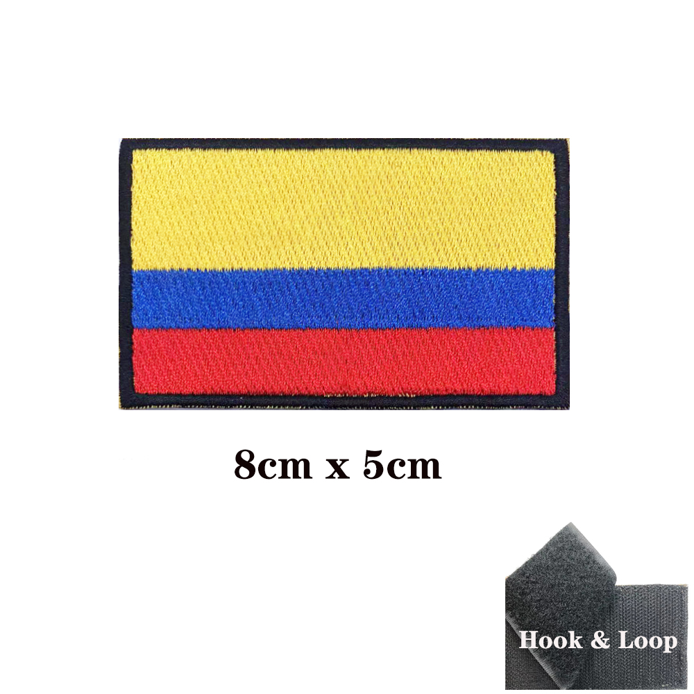 Bandiera della Colombia Toppe  - Velcro Sew On recensione e prezzo