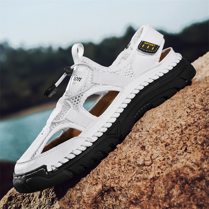 Sandali da uomo semplici con s - Velcro Sew On recensione e prezzo