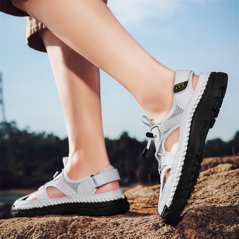 Sandali da uomo semplici con s - Velcro Sew On recensione e prezzo