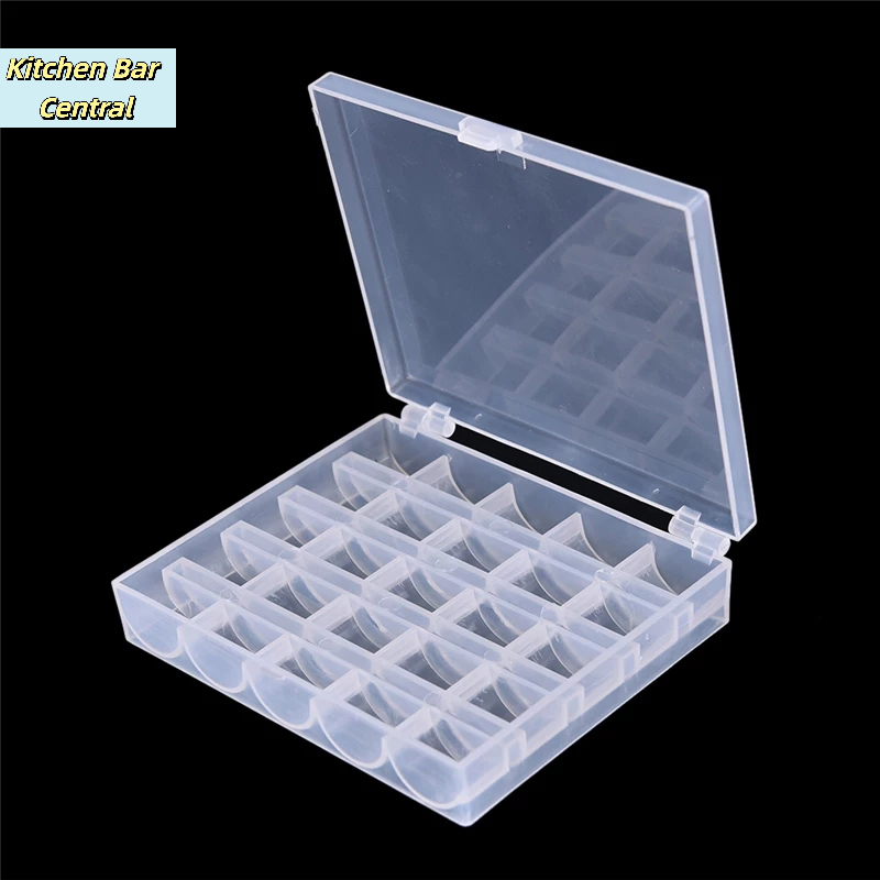 【25 rocchetti vuoti per macchi - Bobbin Organizer Box recensione e prezzo