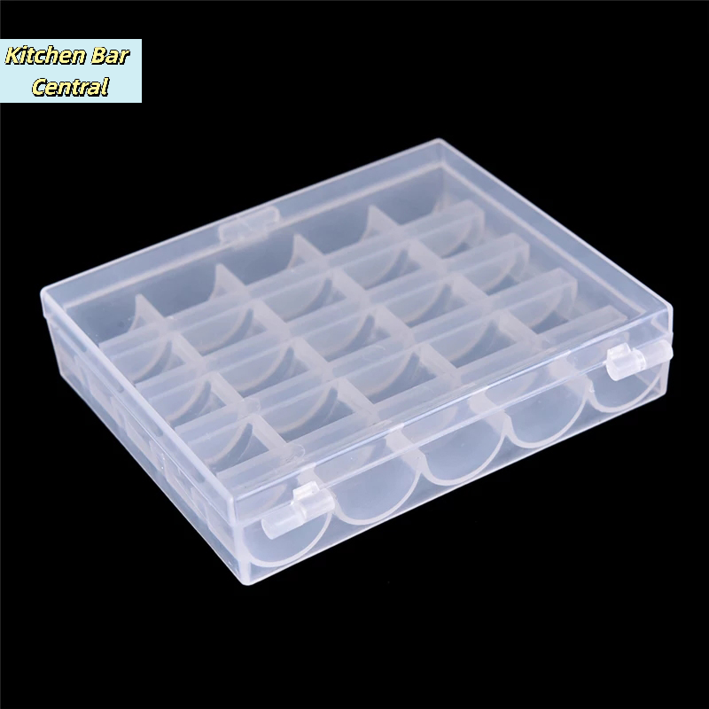 【25 rocchetti vuoti per macchi - Bobbin Organizer Box recensione e prezzo
