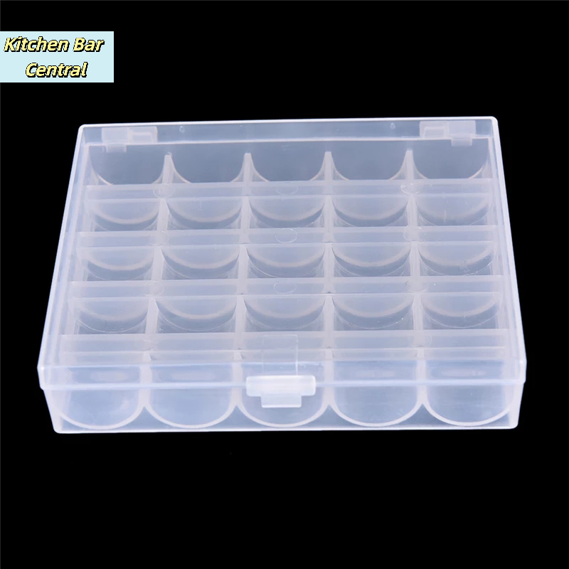 【25 rocchetti vuoti per macchi - Bobbin Organizer Box recensione e prezzo