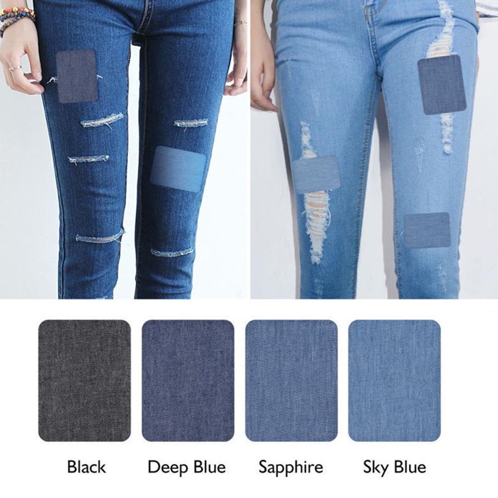 20 pz Denim Taglio Pezzo Ferro - Velcro Sew On recensione e prezzo